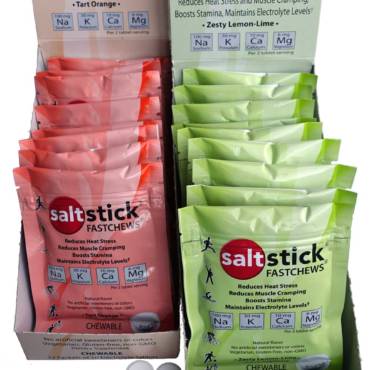 Sladké solné protikřečové tablety saltstick chewable